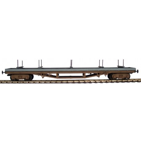 Cambrian Models C56 - BR Bolster D Wagon (BR Plate Bogies) - OO plastic kit