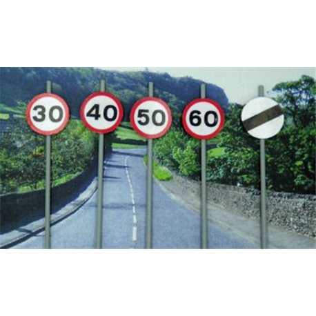 OO Gauge Speed Limit Signs - OOSL1