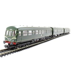 BR Green 3 Car Class 101 with Speed Whiskers