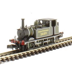 Terrier Tank locomotive 0-6-0T 2659 in Southern lined green