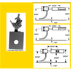 20 Series Coupler Long (25/64'') Centreset Shank