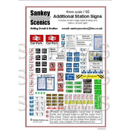 British Rail Additional Signs