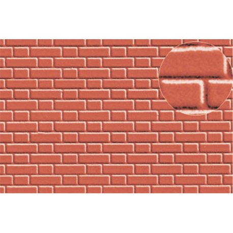 Plastic sheet flemish bond 