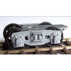 GWR Plate Bogies (pair - one wagon) 