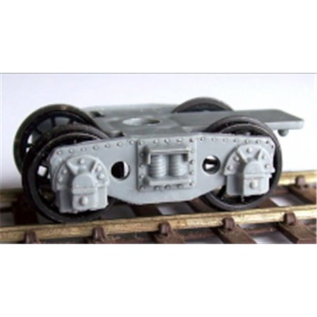 GWR Plate Bogies (pair - one wagon) 