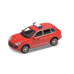 Porsche Cayenne Turbo fire brigade red