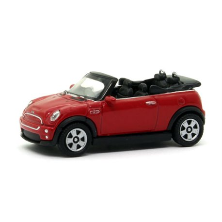 HO Mini Cooper S Cabrio Red