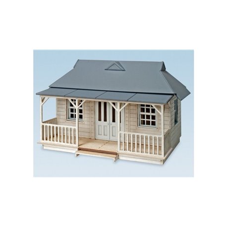 Peco Modelscene, OO/HO, Cricket Pavilion (Laser Cut Kit)