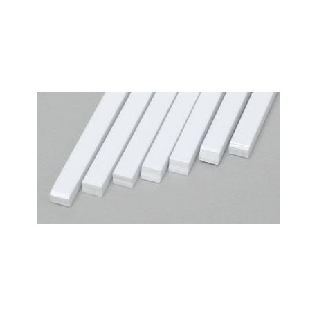 Plastic Strips 0.100in x 0.125in (7) (2.54 mm x 3.175 mm)