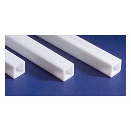 Square Tubing 0.188 in Sq. (4,8 mm) (x8)