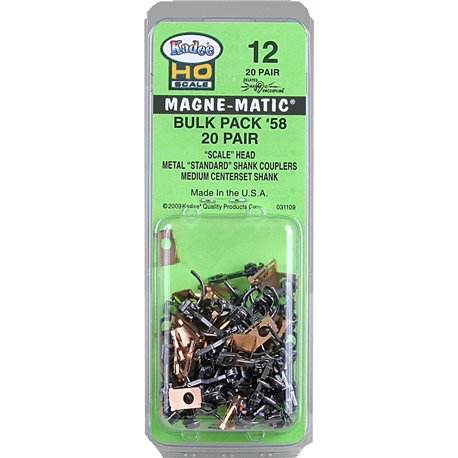 No.58 Scale Bulk Pack (19/64'') Centreset (2pr) Magne-Matic