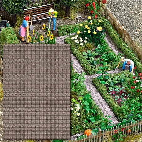 Decorative Pavement 2 x card sheets ea 210x148mm