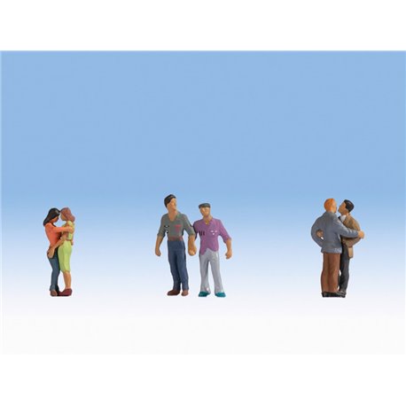 Same Sex Couples (3x2) Figure Set