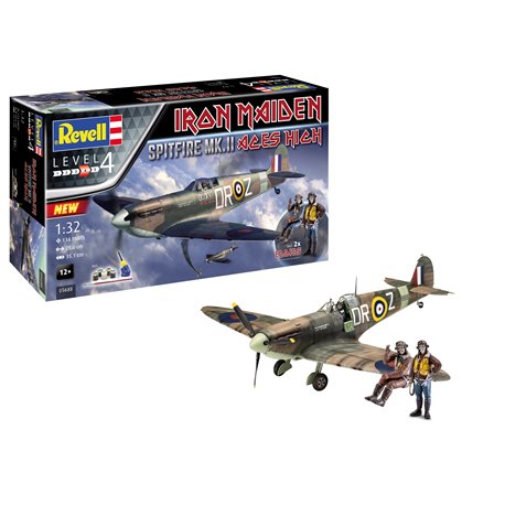 Supermarine Spitfire Mk.II 'Iron Maiden' Gift Set - 1:32