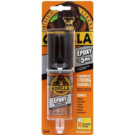 Gorilla Epoxy 25ml Clear