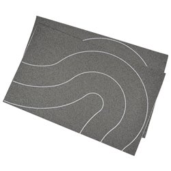 Self Adhesive Tarmac Road Universal Curves OO (80mm) 2pcs