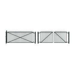 O Gauge GWR Spear Fencing Ramps & Gates (black)