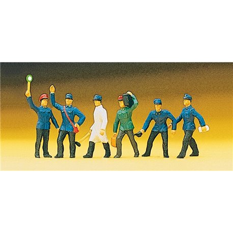 Railway Personnel (6) Exclusive Figure Set