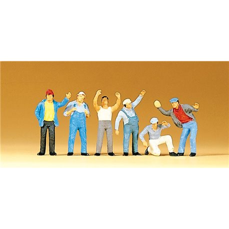 Standing Truckers (6) Exclusive Figure Set