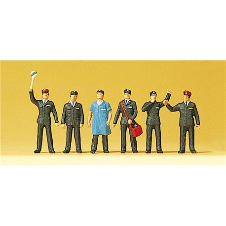 Swiss Railway Personnel (6) Exclusive Figure Set