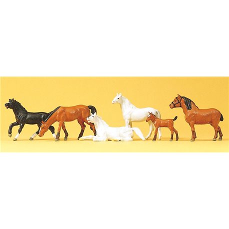 Horses (6) Exclusive Figure Set