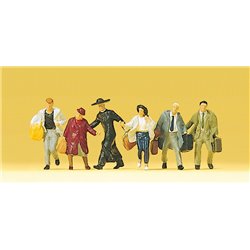 Passengers Hurrying (6) Exclusive Figure Set