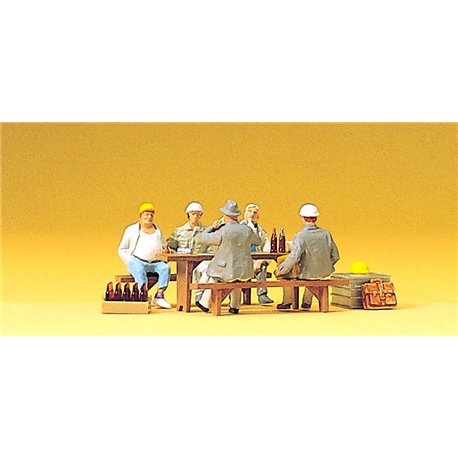 Workers Having a Break (5) Exclusive Figure Set