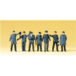 DB Railway Yard Workers (7) Exclusive Figure Set