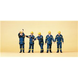 THW Workers 1999 (5) Exclusive Figure Set