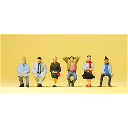 Seated Passengers (6) Exclusive Figure Set