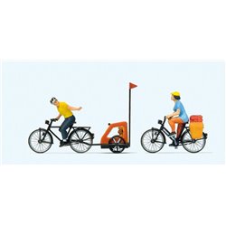 Family Bicycle Ride (3) Exclusive Figure Set