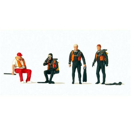 Divers (4) Exclusive Figure Set