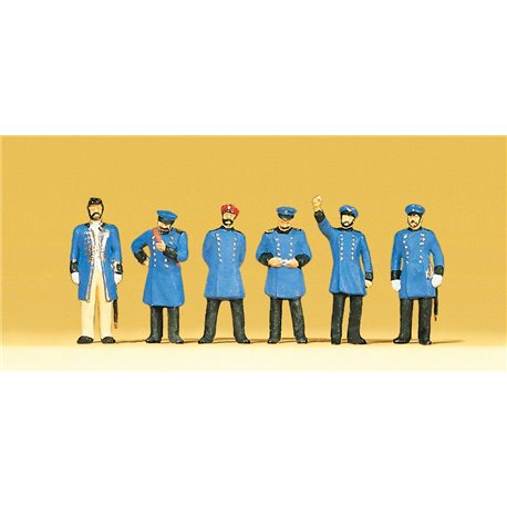 Royal Prussian Railway Staff 1900 (6) Exclusive Figure Set