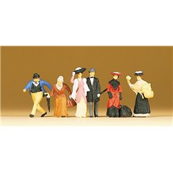 Passengers/Passers By 1900 (6) Exclusive Figure Set