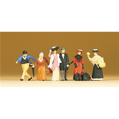 Passengers/Passers By 1900 (6) Exclusive Figure Set