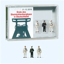 End of German Coal Mining (3) Commemorative Figure Set