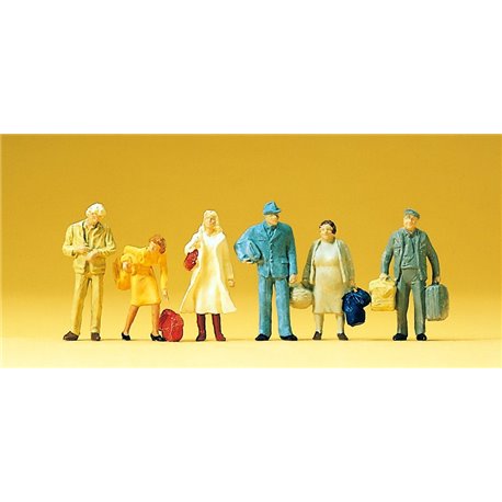 Waiting Passengers (6) Standard Figure Set