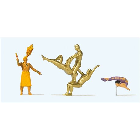 Circus Artists (5) Figure Set