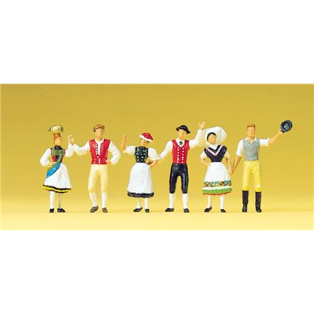 German National Costume (6) Figure Set