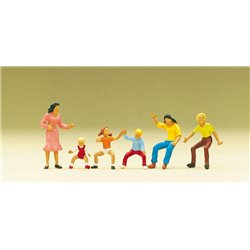 Fairground Roundabout Riders (6) Figure Set