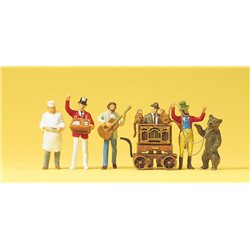 Fairground Organ Grinder Scene (6) Figure Set