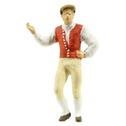 Man in German (Urach) National Costume Figure