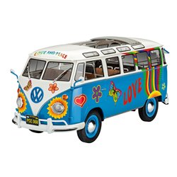 VW/Volkswagen Samba T1 "Flower Power" van - 1:24