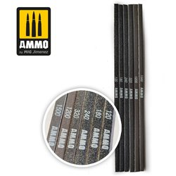 Contour sanding sticks (x6)