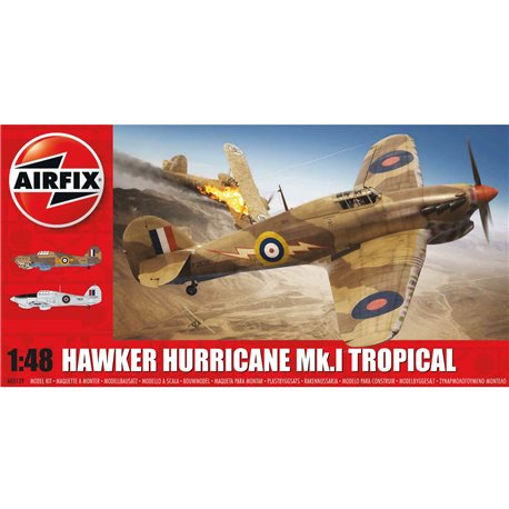 1:48 scale Hawker Hurricane Mk.I Tropical kit