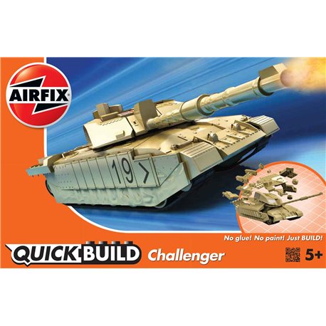 QUICKBUILD Challenger Tank Desert