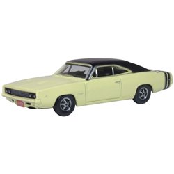 Dodge Charger 1968 Yellow/black