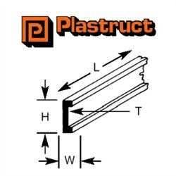 1.6 x 0.9 x 50mm CHANNEL