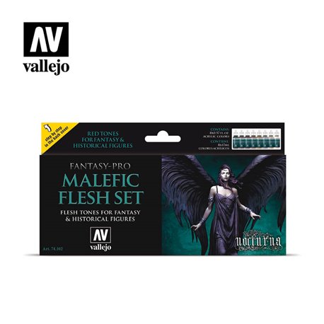 AV Vallejo Fantasy Set - Malefic Flesh