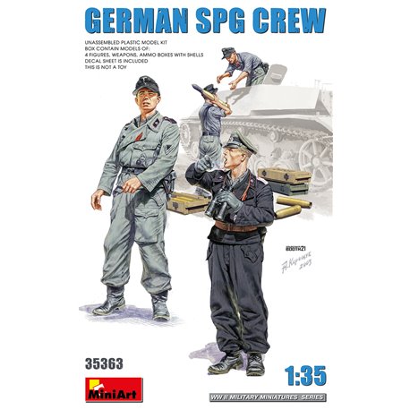 Miniart 1:35 - German SPG Crew